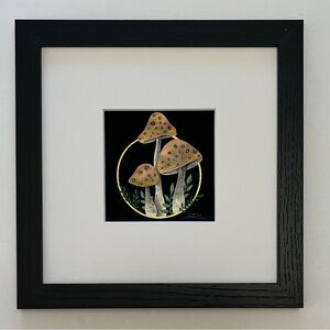 Original Watercolor/Gouache Mushroom Painting by me (Shannon Perrie/Perr…